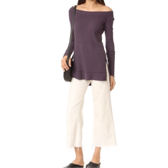 Free People We The Free Kate Thermal Top Medium - Picture 13 of 13